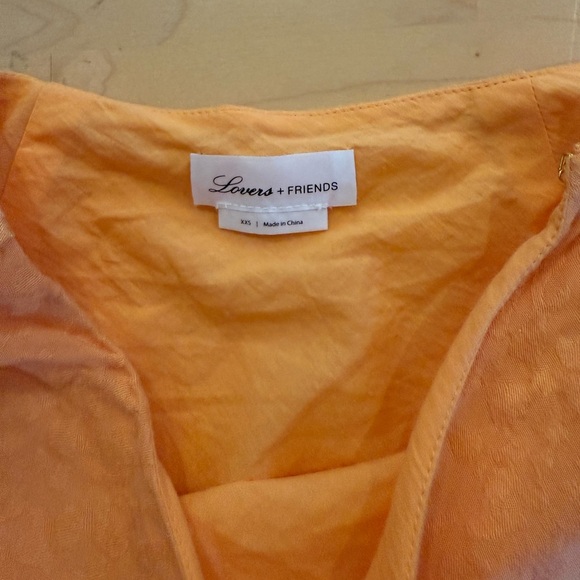 Revolve Lovers + Friends Mini Skirt in Tangerine Orange Size XXS - Picture 3 of 3
